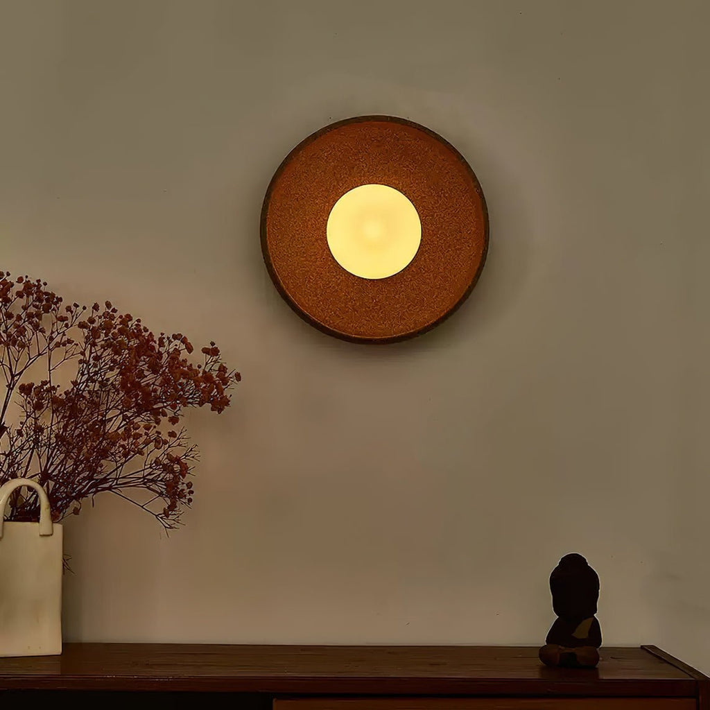 Zelveneth Ceramic Wall Light-Moonnatur