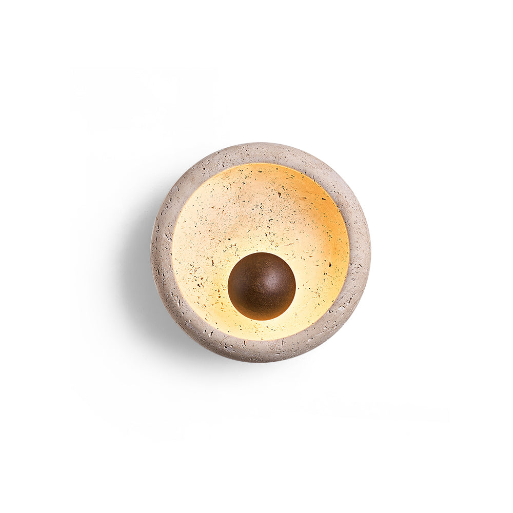 Brenelash Travertine Wall Light-Moonnatur