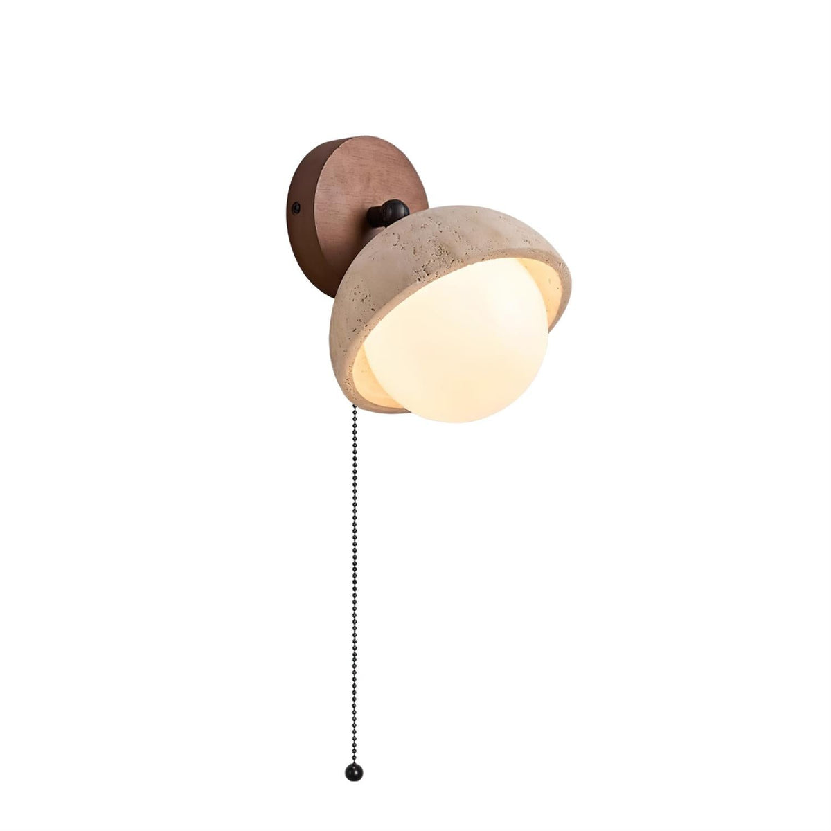 Woldenhill Travertine Wall Light-Moonnatur