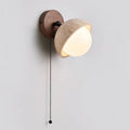 Woldenhill Travertine Wall Light-Moonnatur