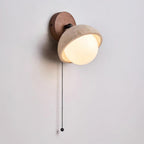 Woldenhill Travertine Wall Light-Moonnatur