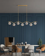 Navren Crystal Chandelier-Moonnatur