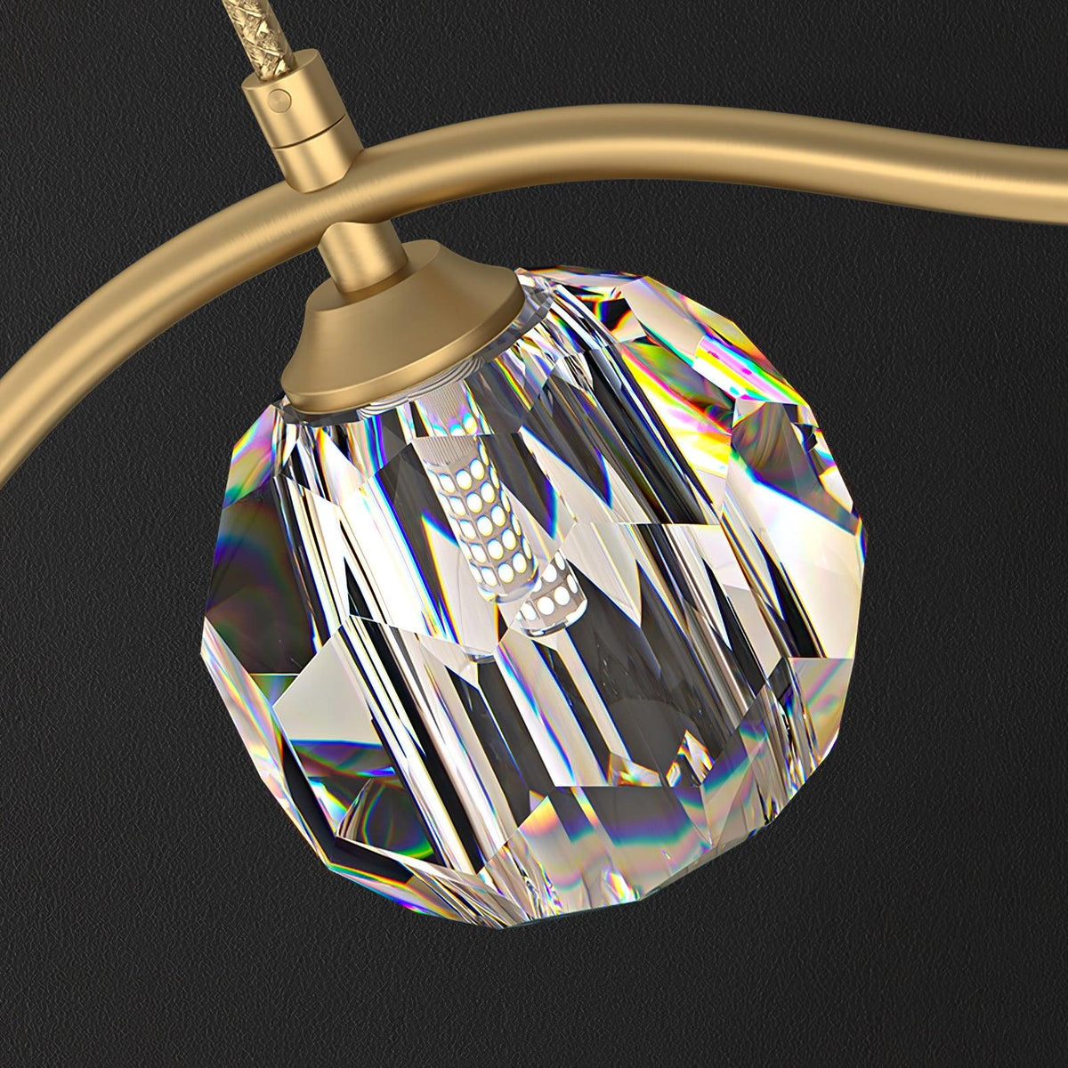 Navren Crystal Chandelier-Moonnatur