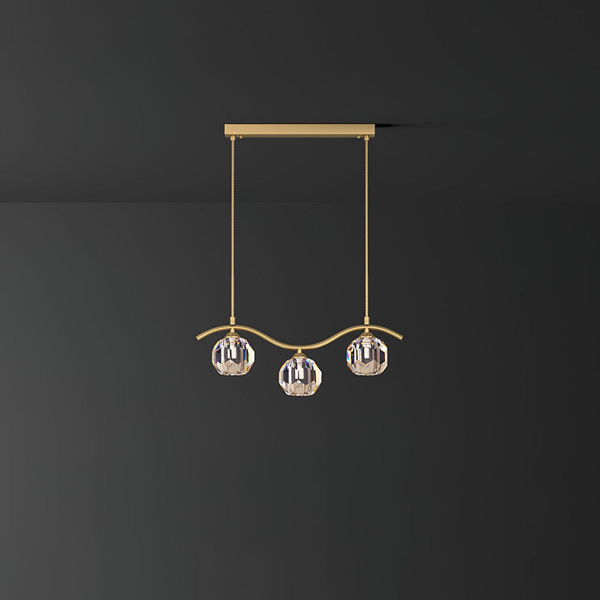 Navren Crystal Chandelier-Moonnatur