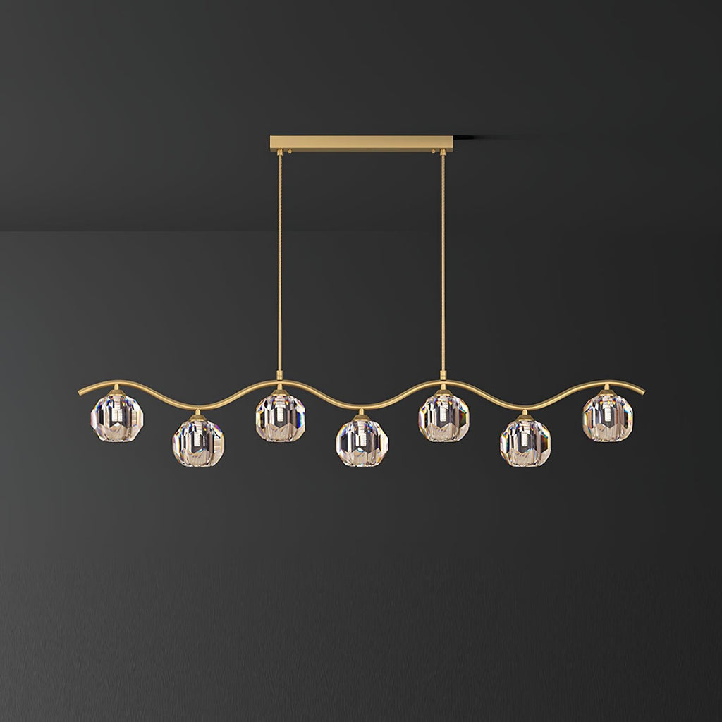 Navren Crystal Chandelier-Moonnatur