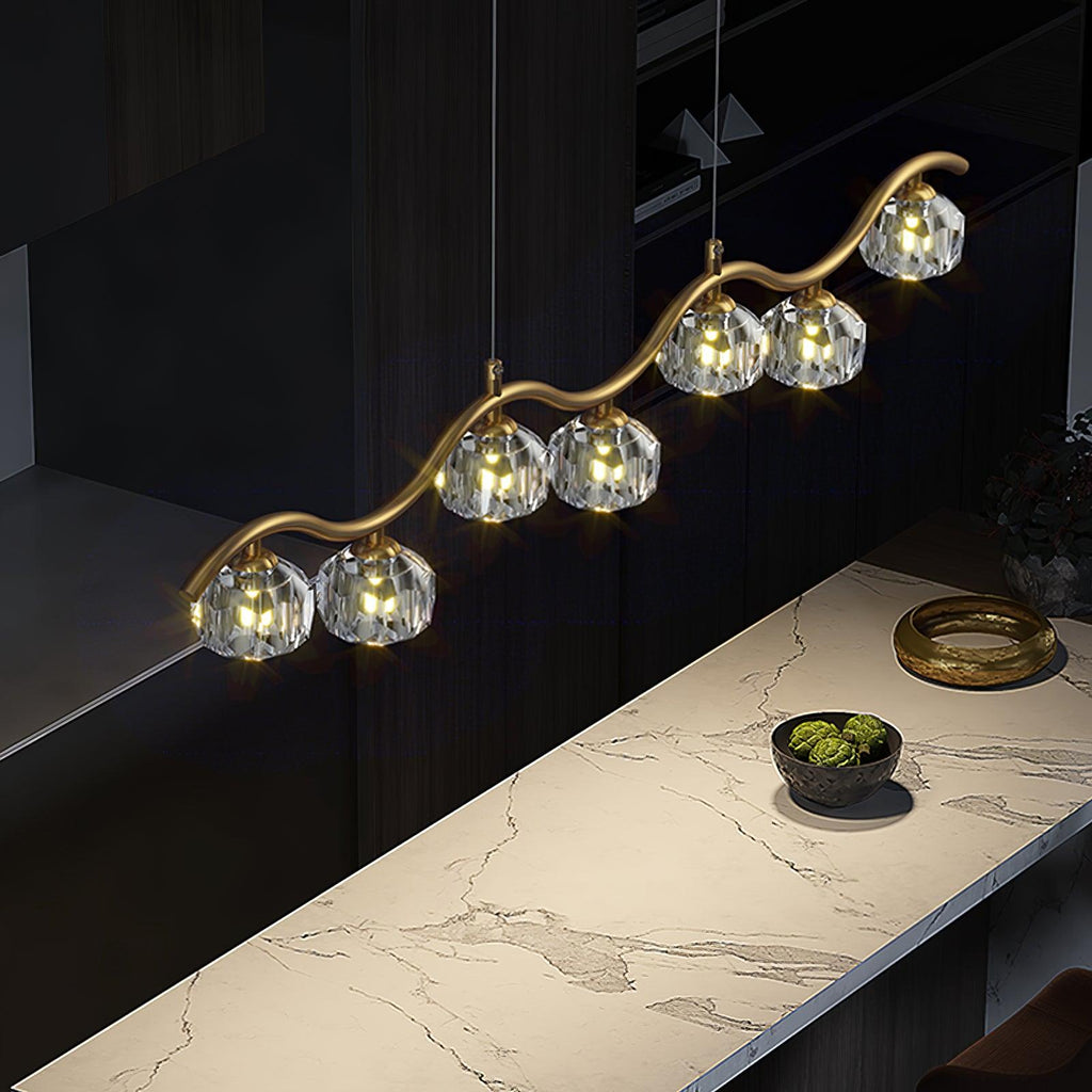 Navren Crystal Chandelier-Moonnatur