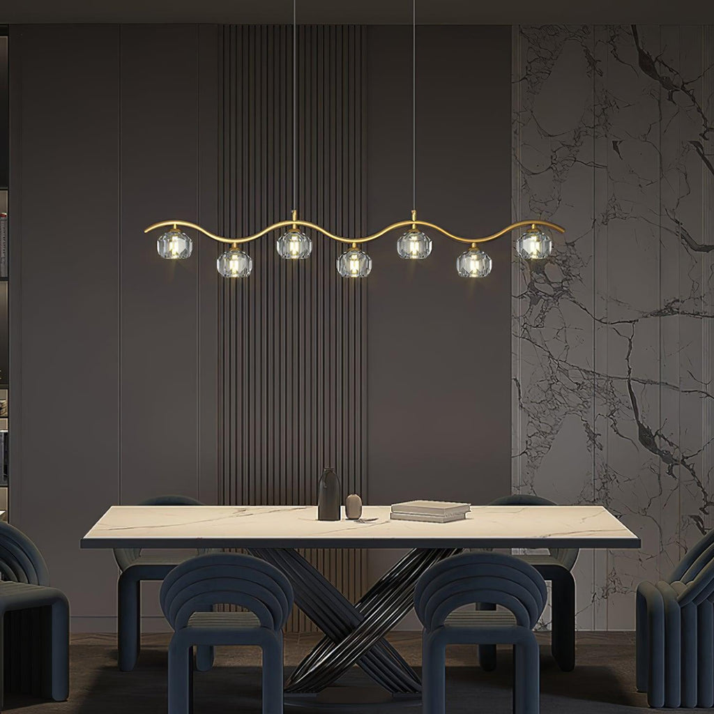 Navren Crystal Chandelier-Moonnatur