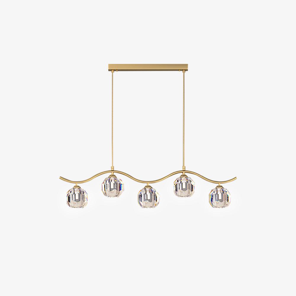 Navren Crystal Chandelier-Moonnatur
