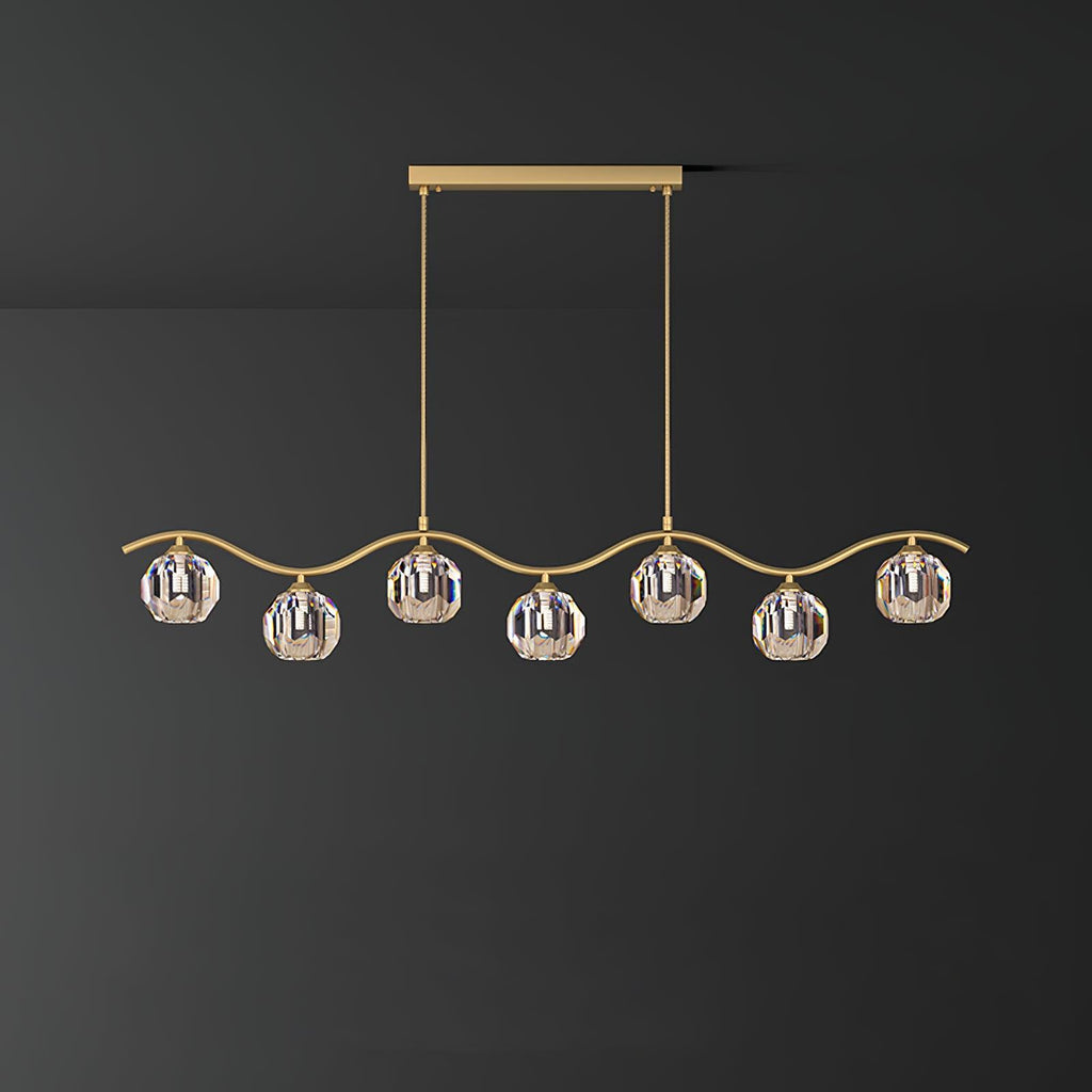 Navren Crystal Chandelier-Moonnatur