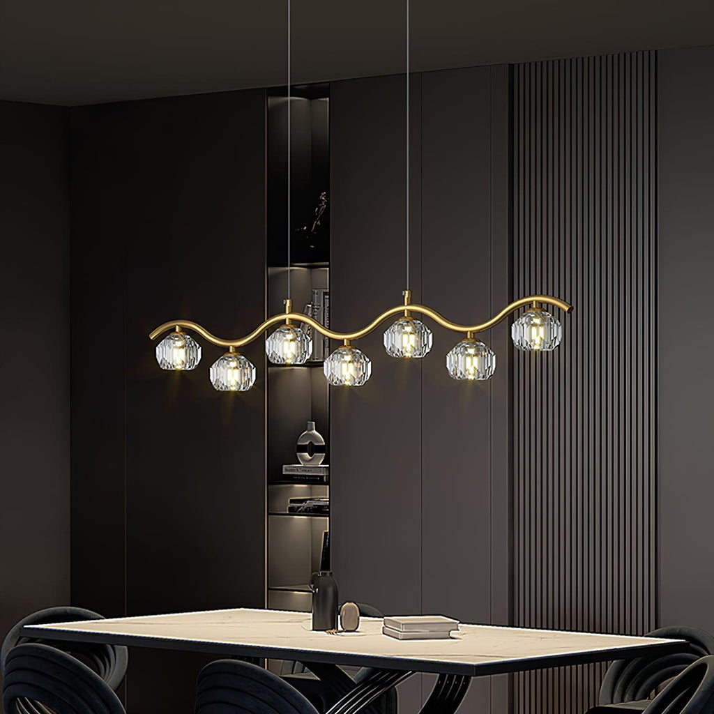 Navren Crystal Chandelier-Moonnatur