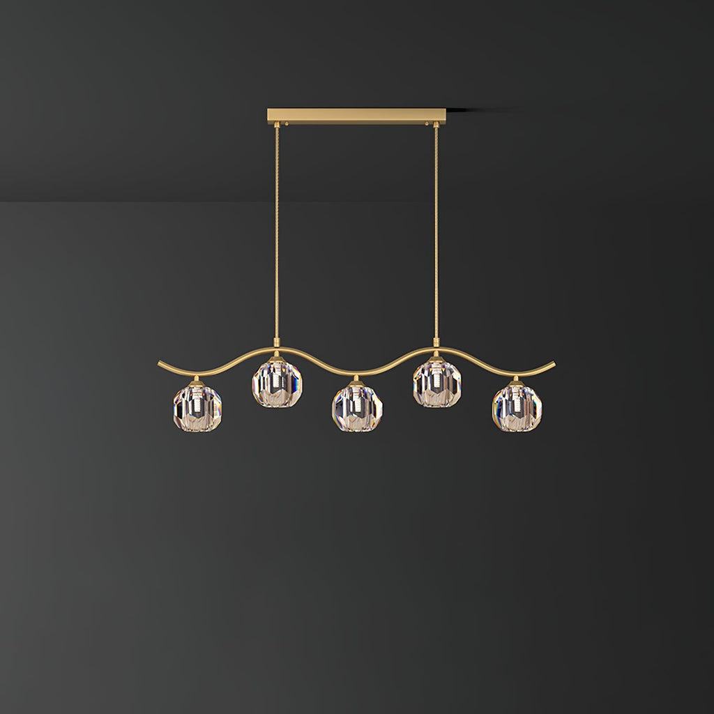 Navren Crystal Chandelier-Moonnatur