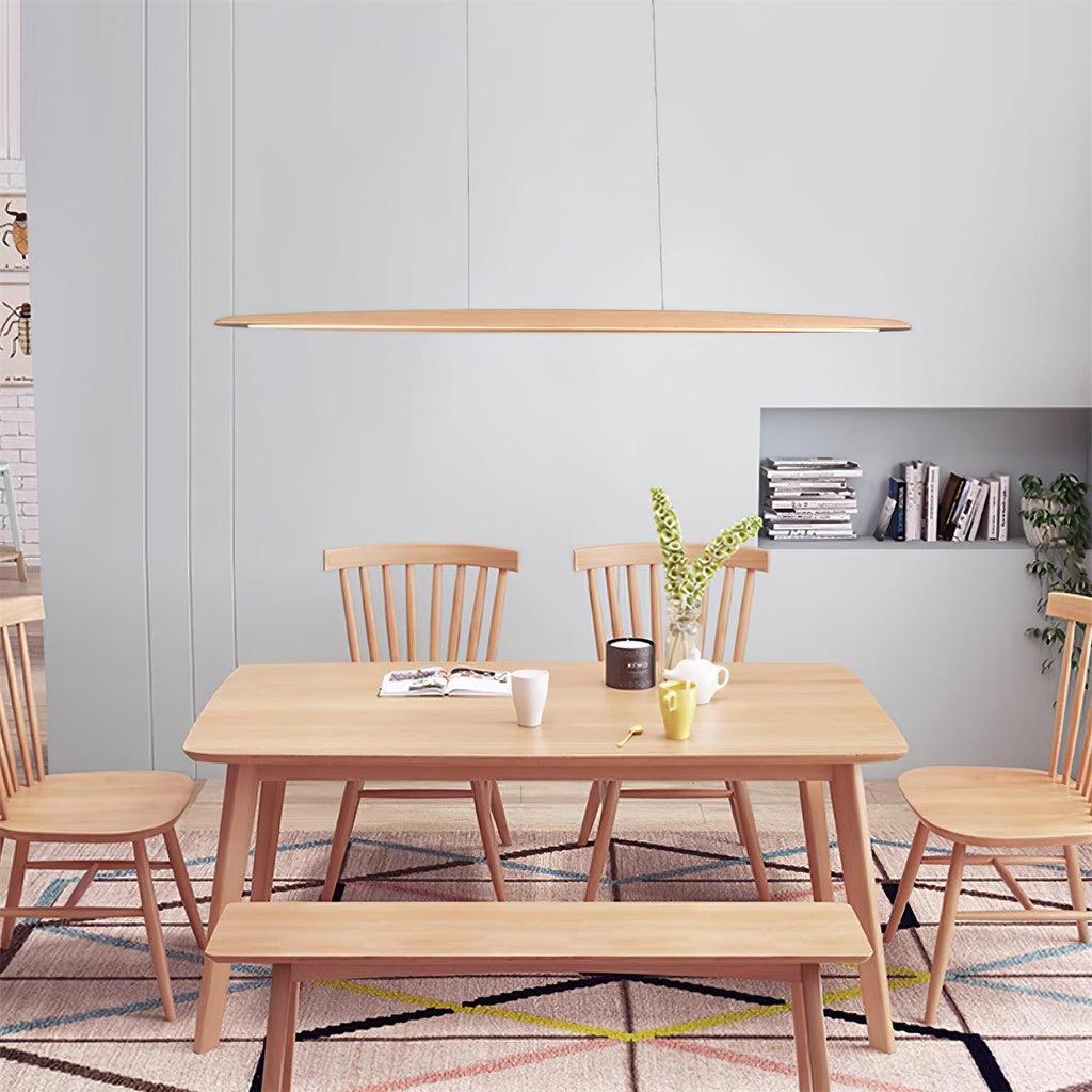 Sardenmere Wood Pendant Light-Moonnatur