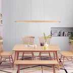 Sardenmere Wood Pendant Light-Moonnatur