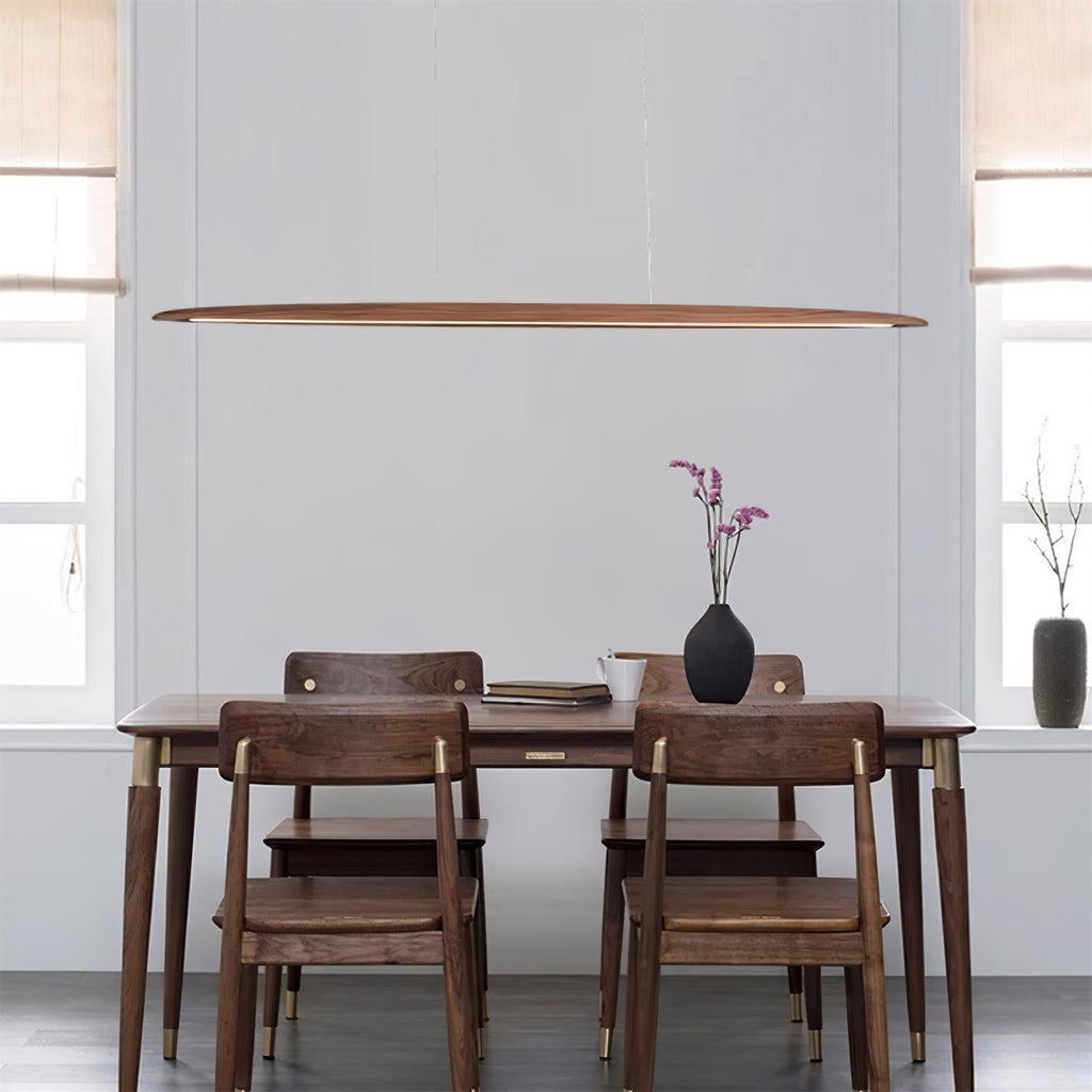 Sardenmere Wood Pendant Light-Moonnatur