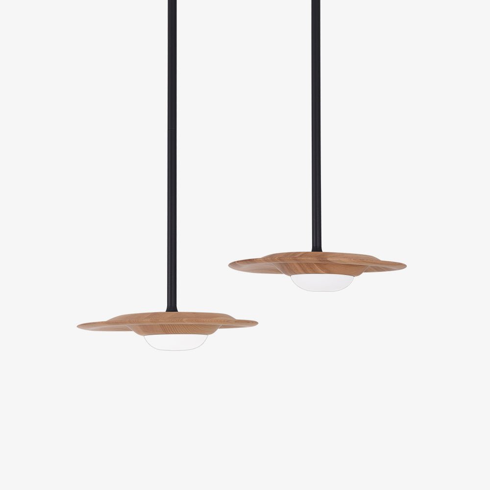 Naverina Wood Pendant Light-Moonnatur
