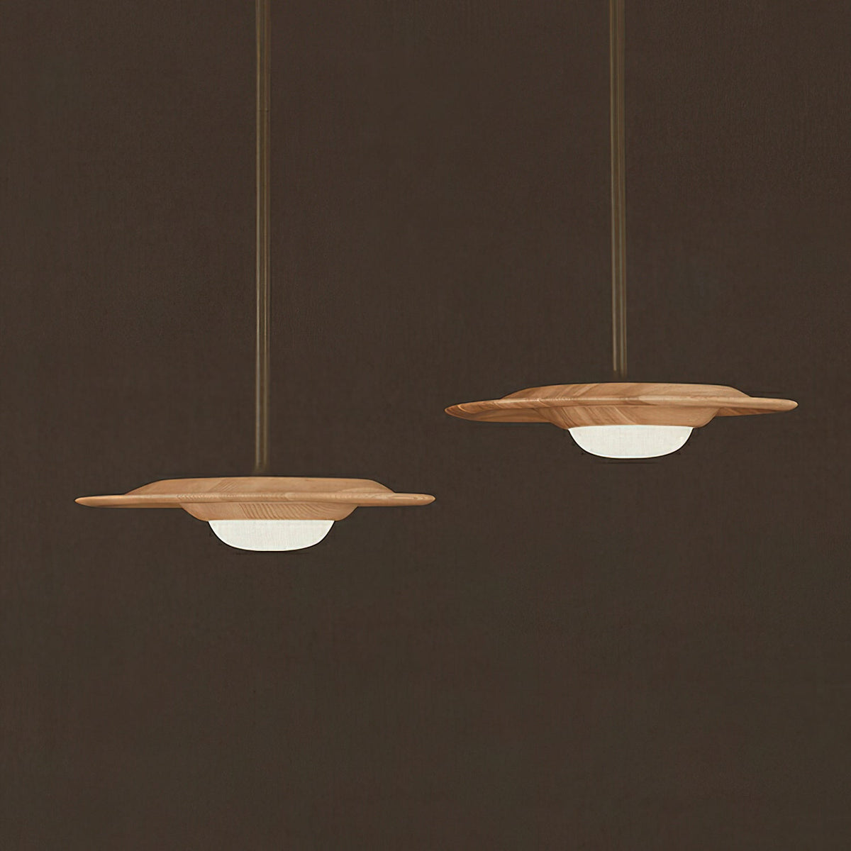 Naverina Wood Pendant Light-Moonnatur