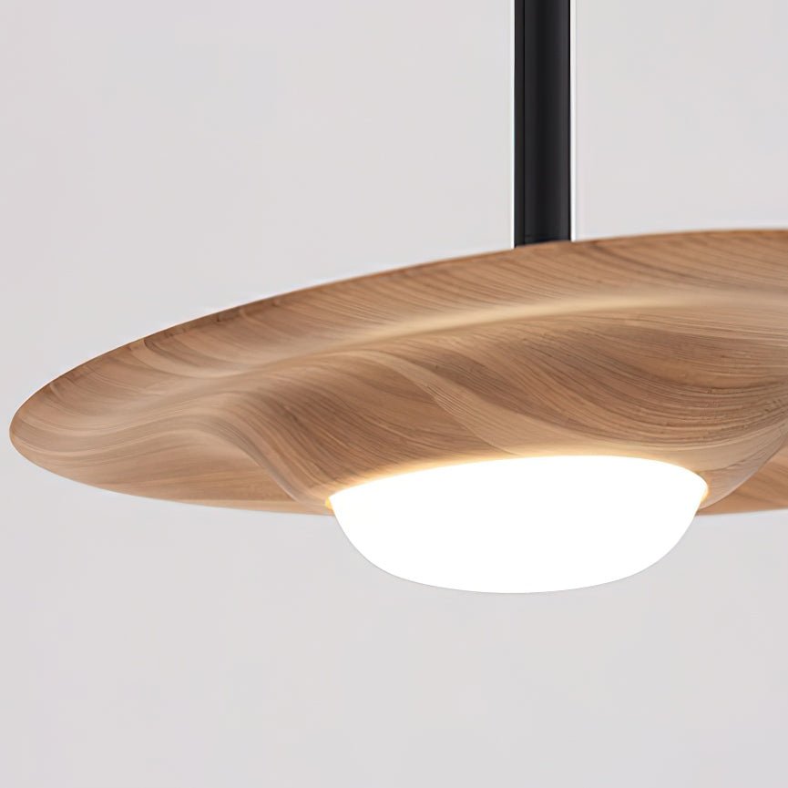 Naverina Wood Pendant Light-Moonnatur