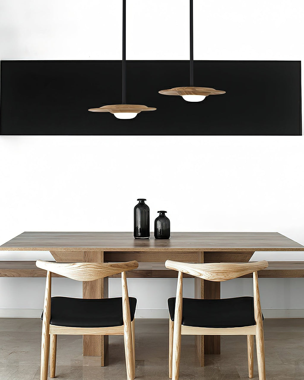 Naverina Wood Pendant Light-Moonnatur
