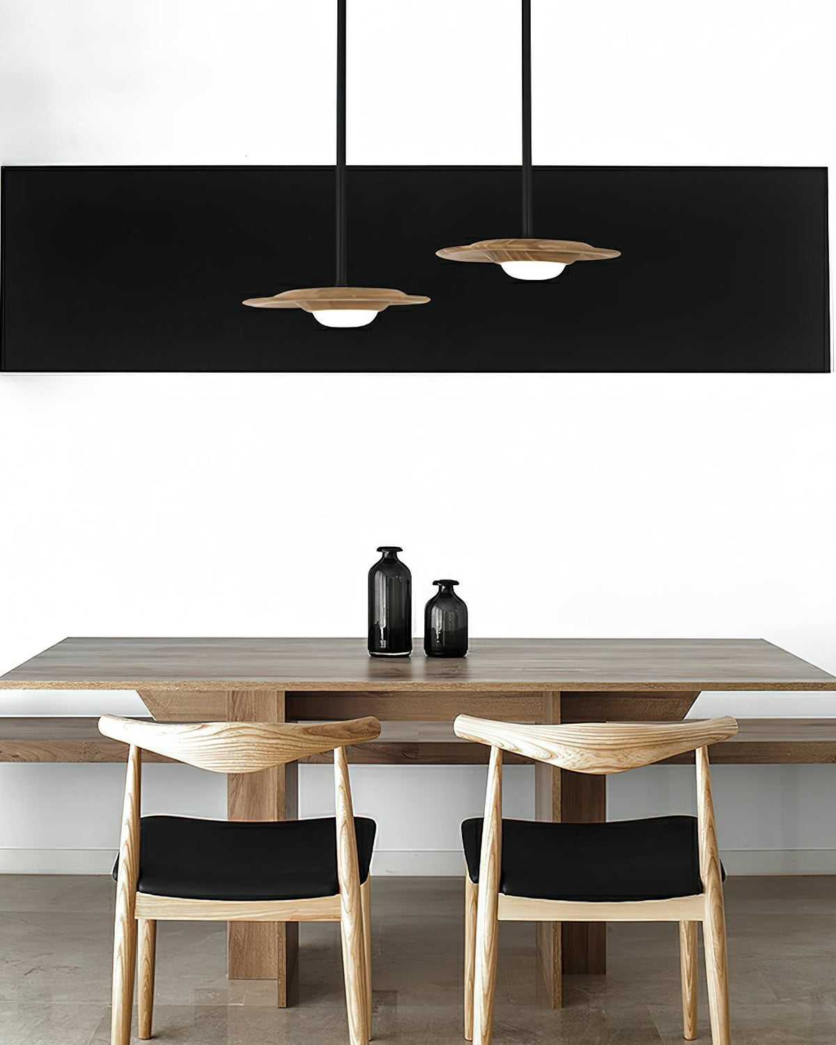 Naverina Wood Pendant Light-Moonnatur