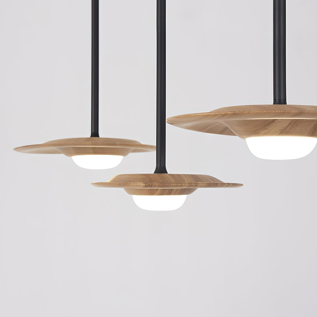 Naverina Wood Pendant Light-Moonnatur