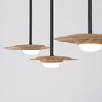 Naverina Wood Pendant Light-Moonnatur
