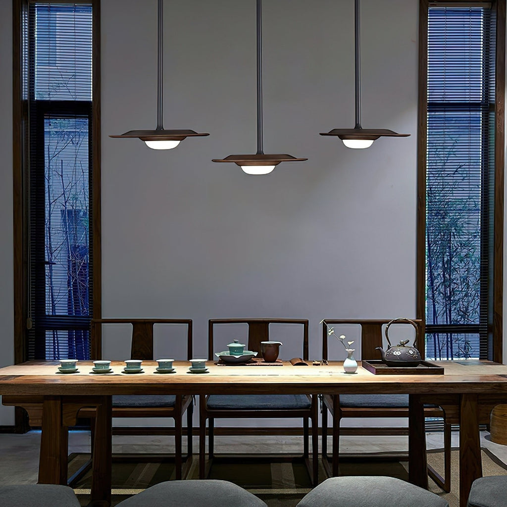 Naverina Wood Pendant Light-Moonnatur