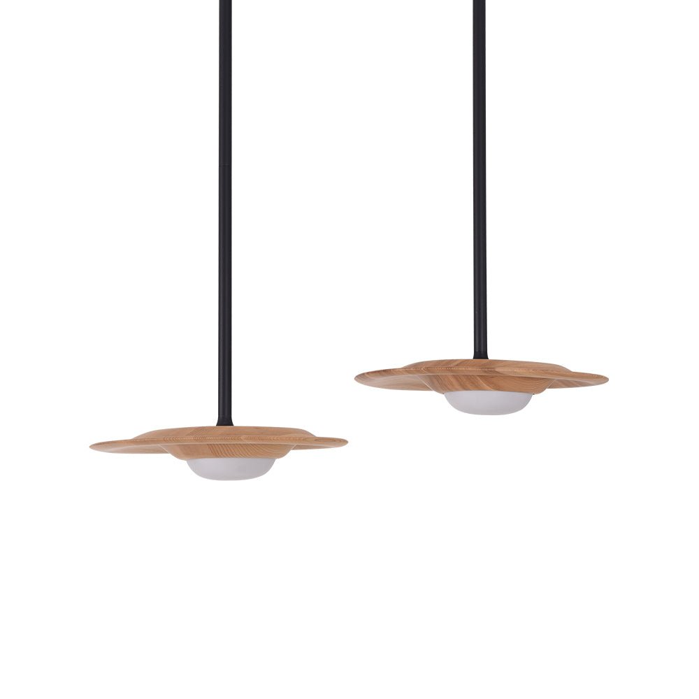 Naverina Wood Pendant Light-Moonnatur