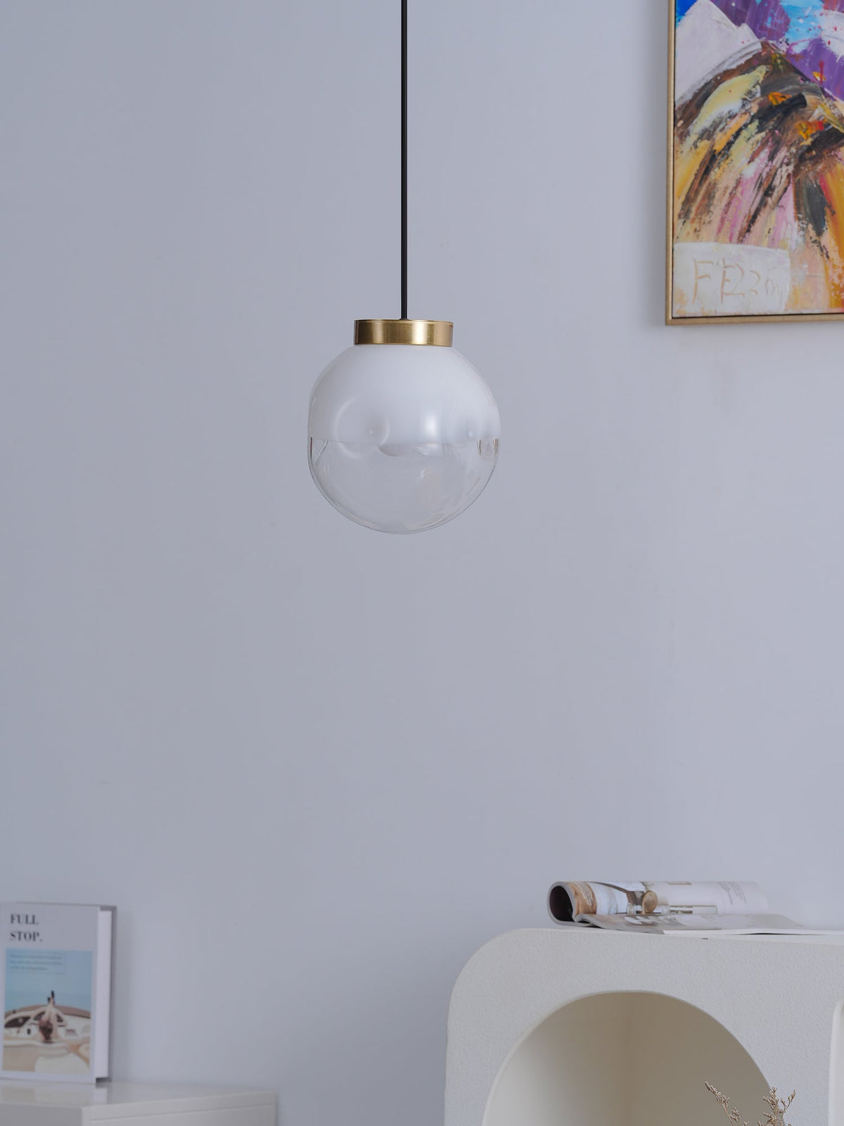Ravensiel Glass Pendant Light-Moonnatur