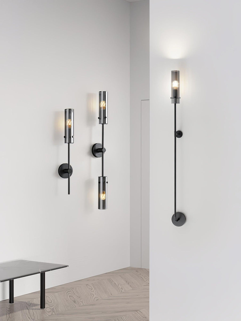 Marenis Glass Wall Light-Moonnatur