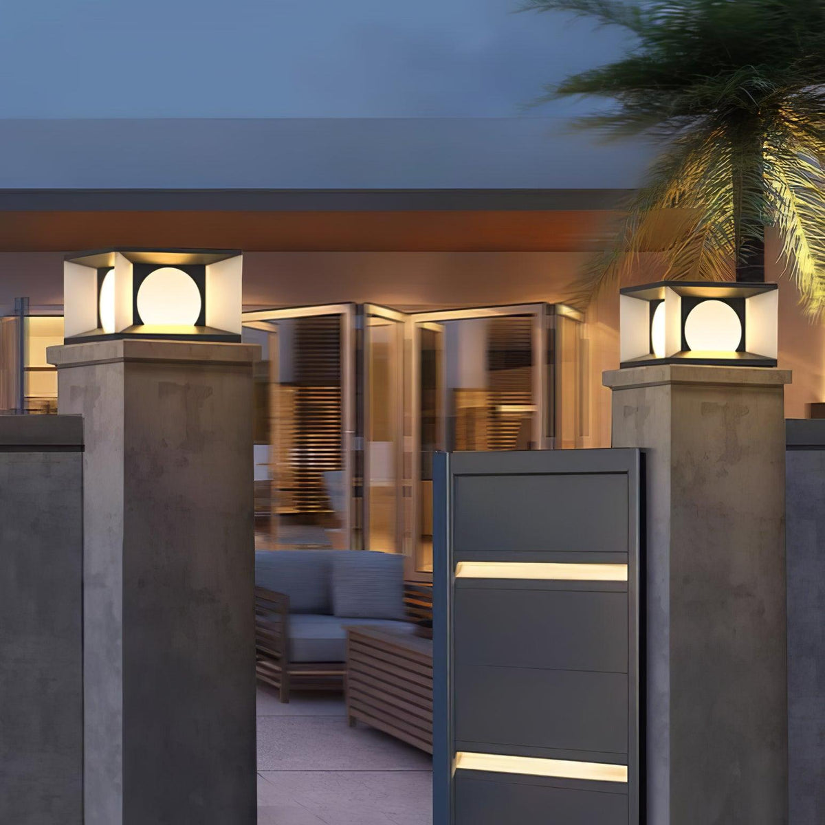 Haverora Acrylic Outdoor Light-Moonnatur
