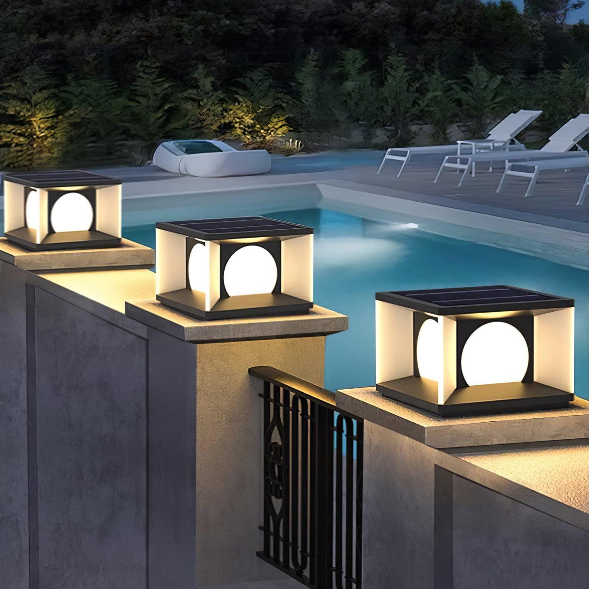 Haverora Acrylic Outdoor Light-Moonnatur