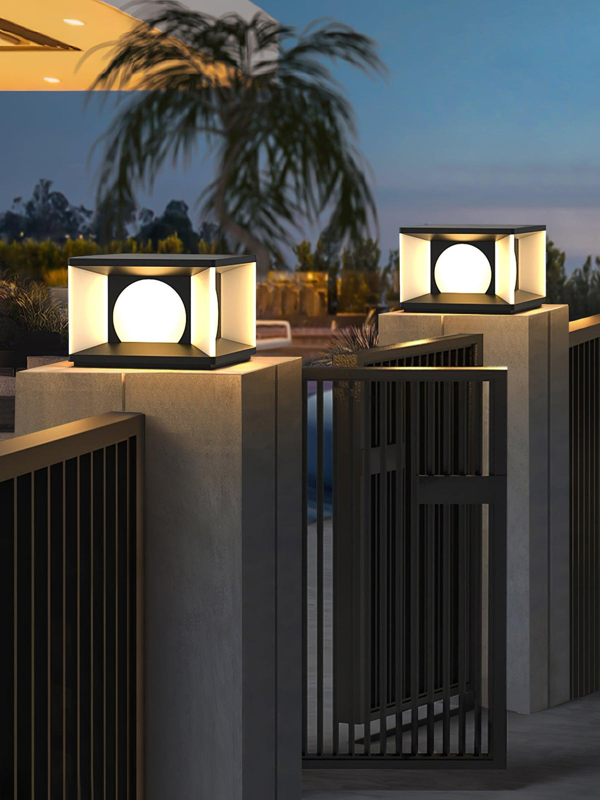 Haverora Acrylic Outdoor Light-Moonnatur