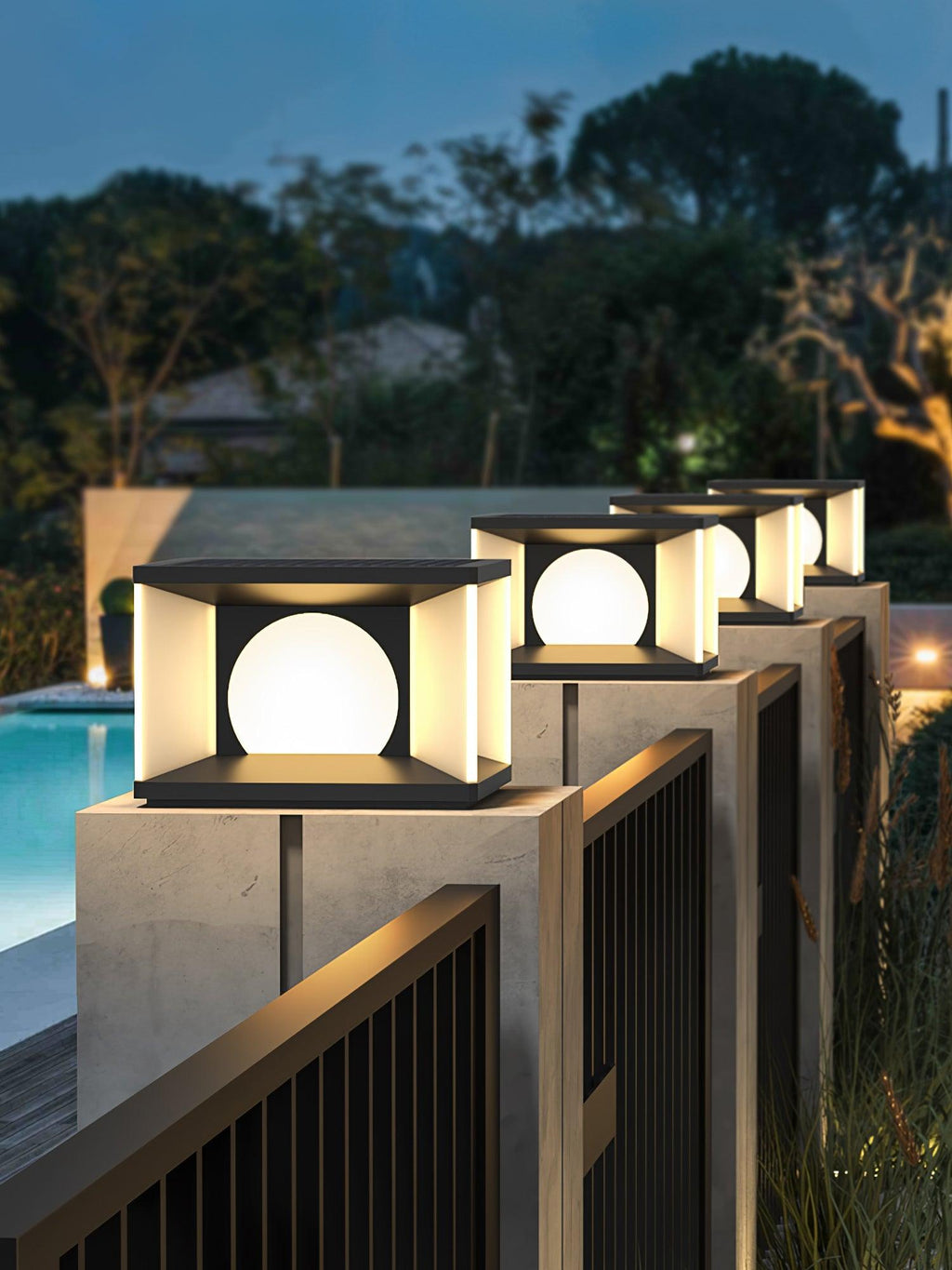Haverora Acrylic Outdoor Light-Moonnatur