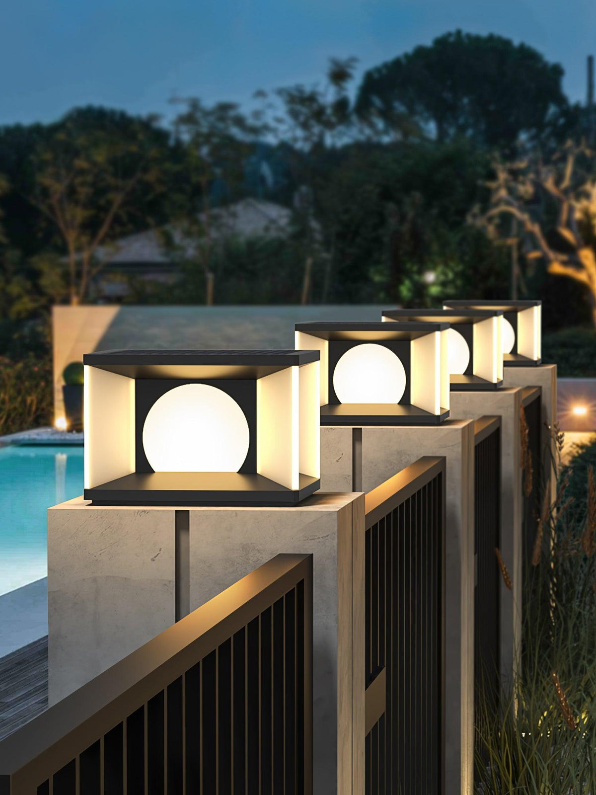 Haverora Acrylic Outdoor Light-Moonnatur