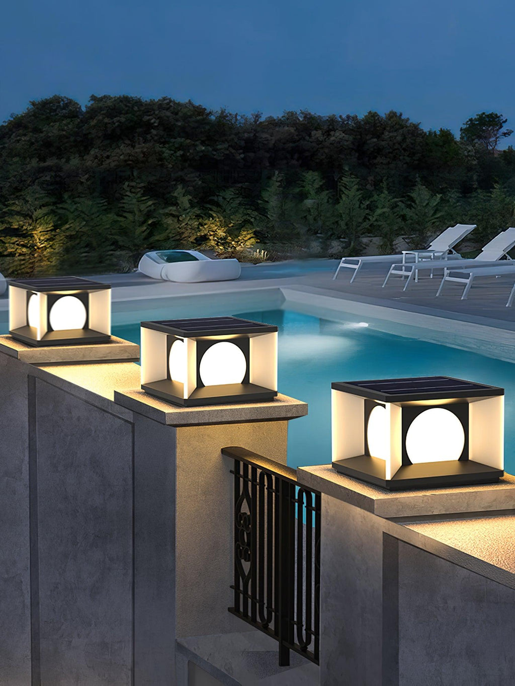 Haverora Acrylic Outdoor Light-Moonnatur