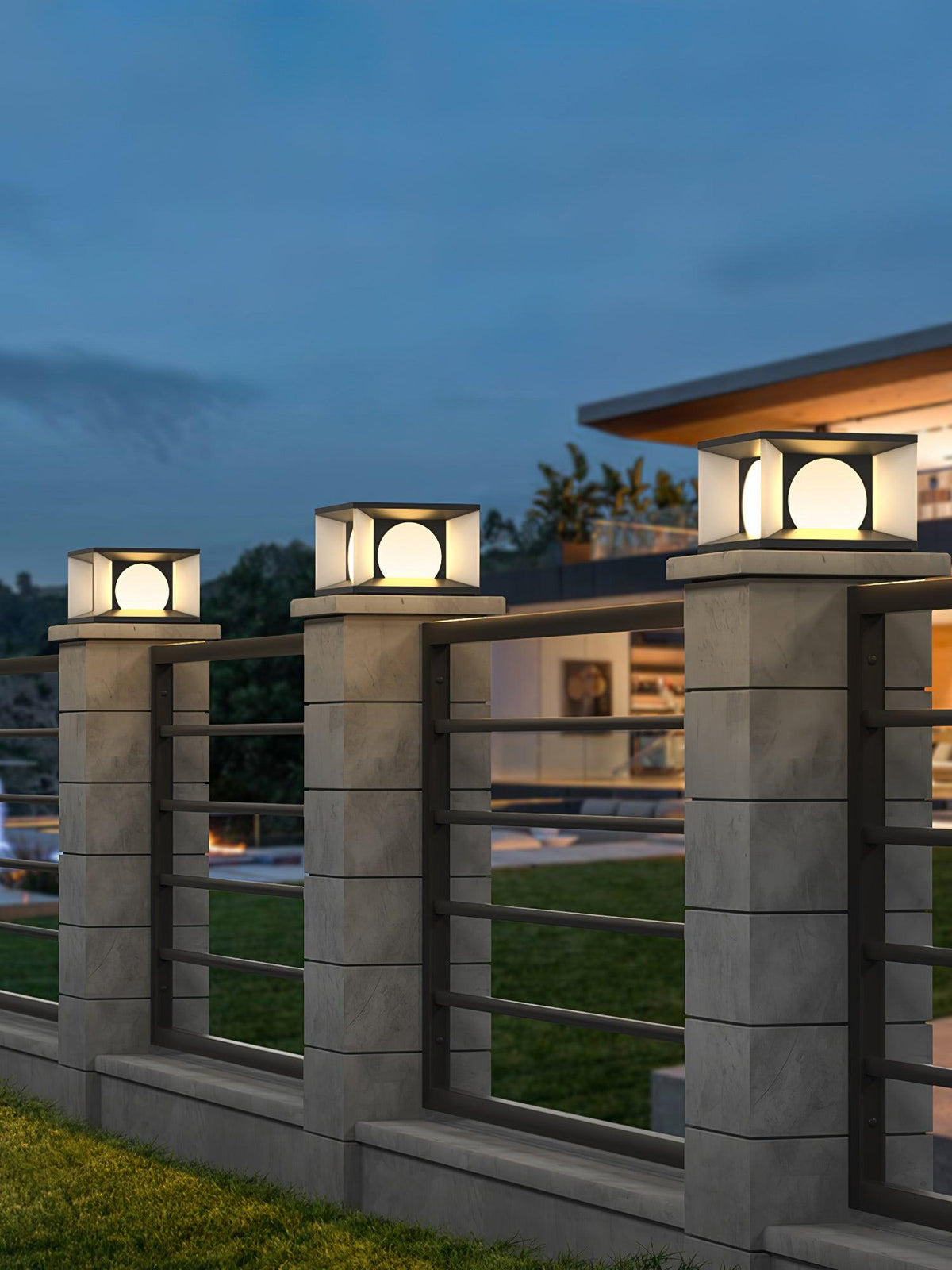 Haverora Acrylic Outdoor Light-Moonnatur