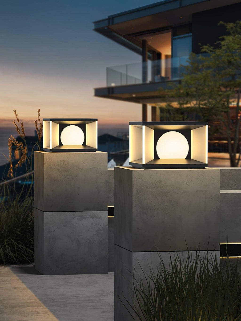 Haverora Acrylic Outdoor Light-Moonnatur