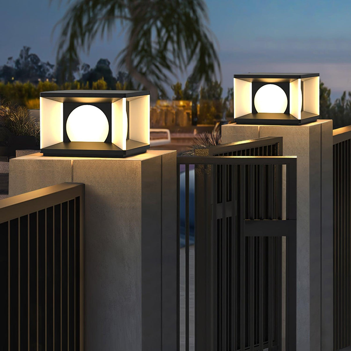 Haverora Acrylic Outdoor Light-Moonnatur