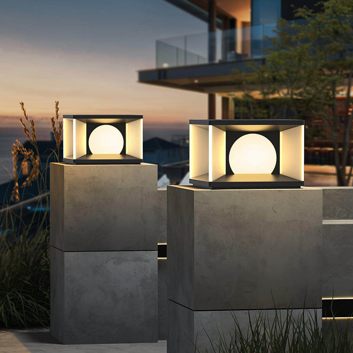 Haverora Acrylic Outdoor Light-Moonnatur