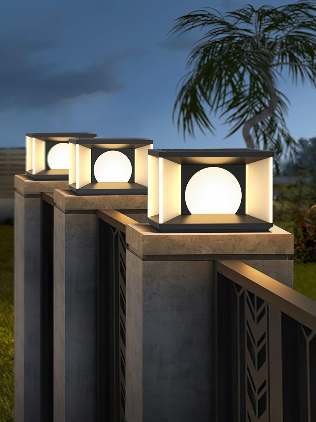 Haverora Acrylic Outdoor Light-Moonnatur