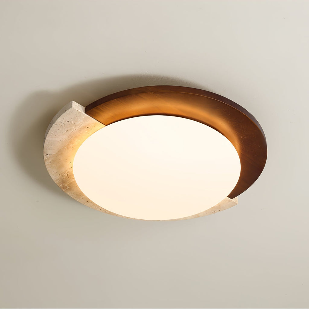Grenelevia Travertine Ceiling Light-Moonnatur