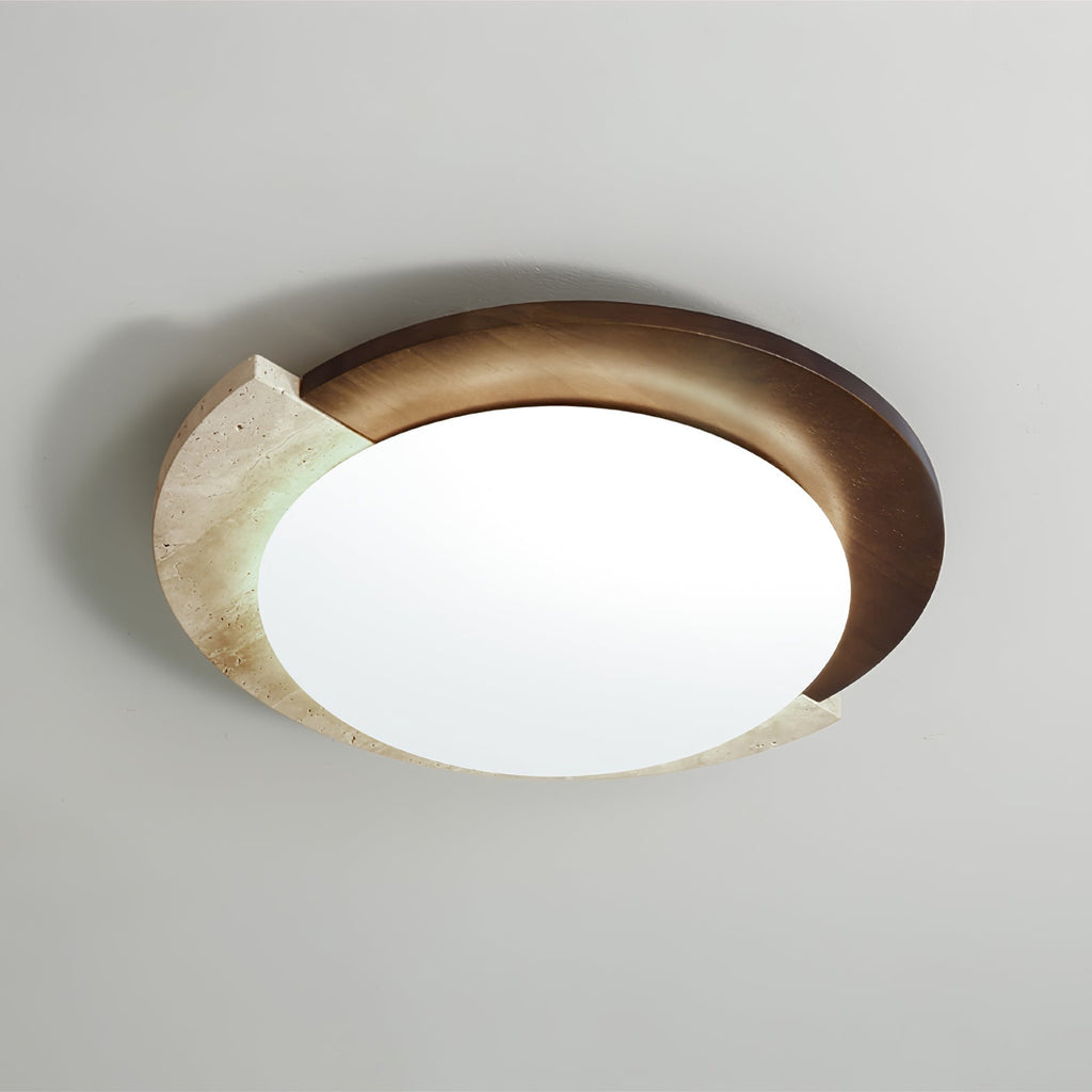Grenelevia Travertine Ceiling Light-Moonnatur