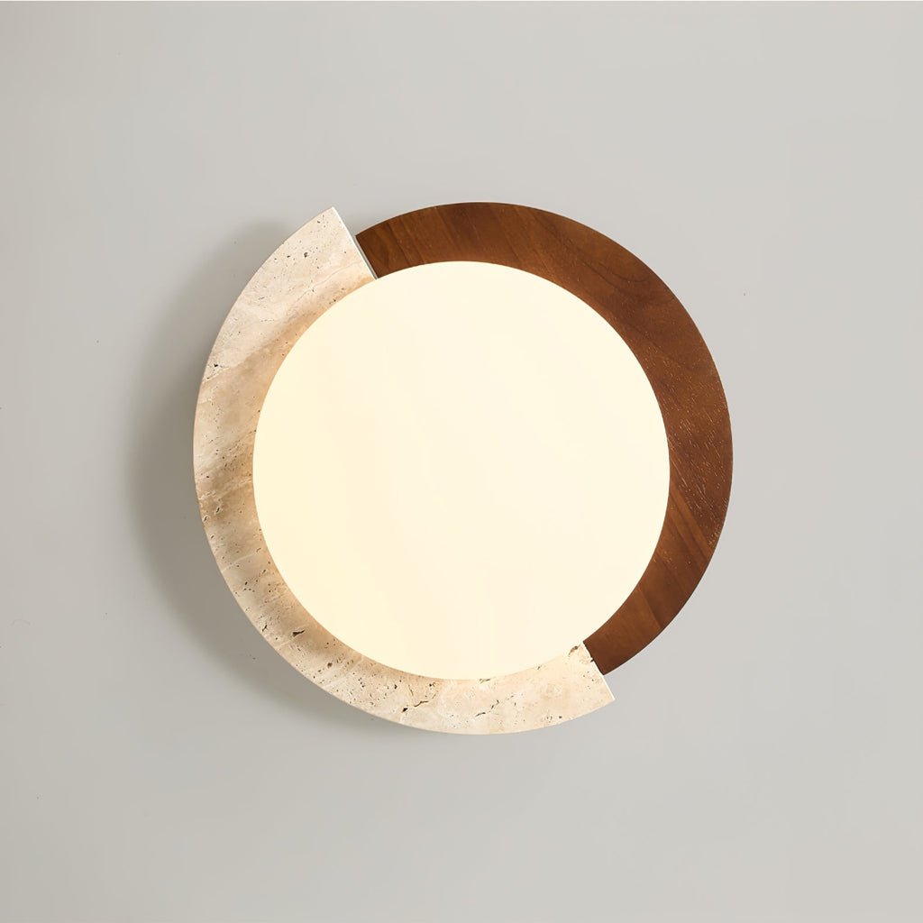 Grenelevia Travertine Ceiling Light-Moonnatur