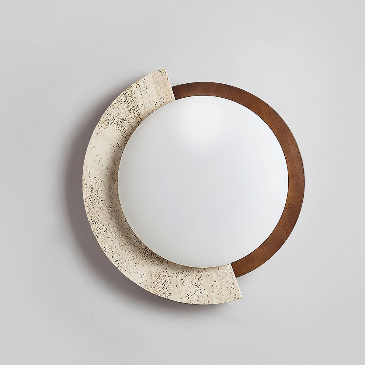 Grenelevia Travertine Ceiling Light-Moonnatur