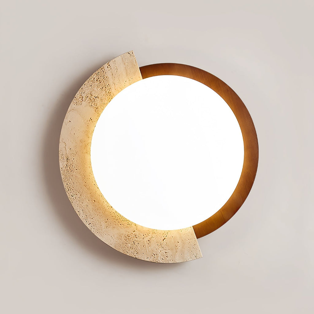 Grenelevia Travertine Ceiling Light-Moonnatur