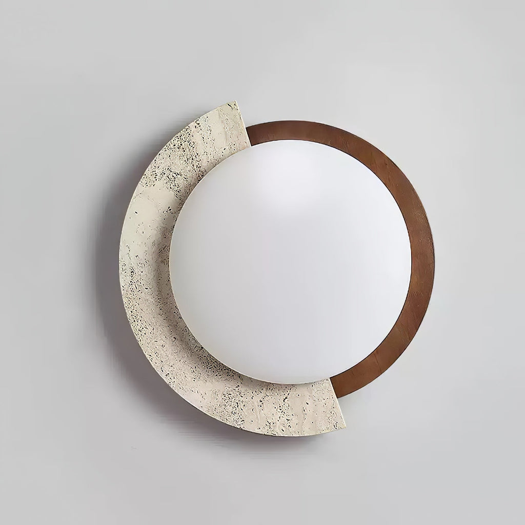 Grenelevia Travertine Ceiling Light-Moonnatur