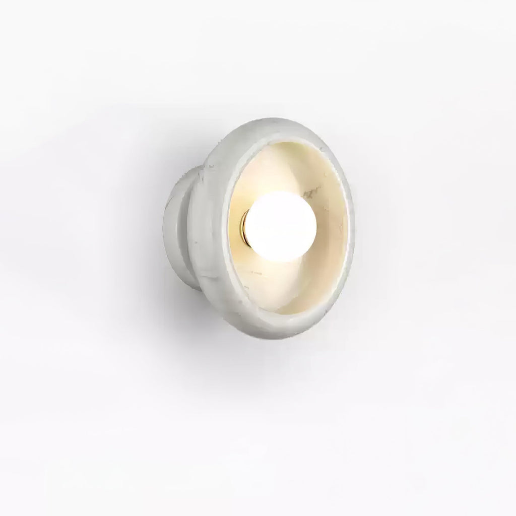 Carrowena Marble Wall Light-Moonnatur