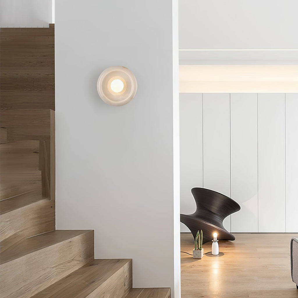 Carrowena Marble Wall Light-Moonnatur