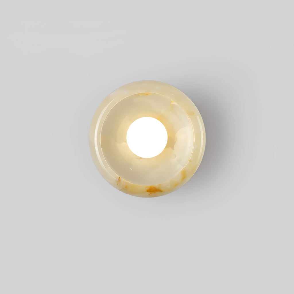 Carrowena Marble Wall Light-Moonnatur