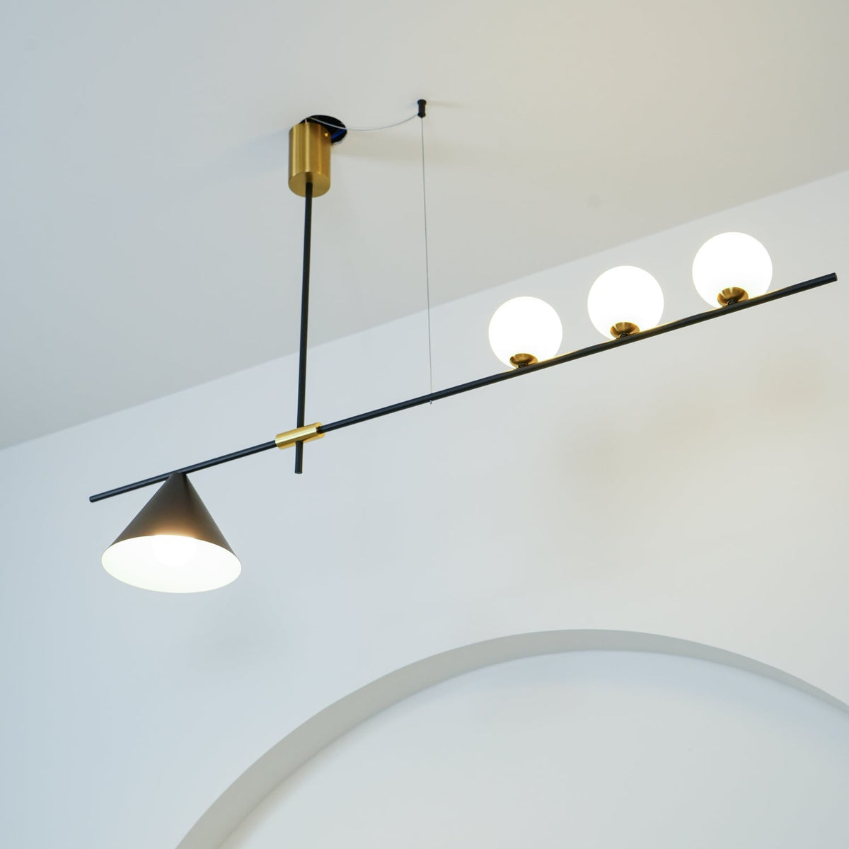 Baldeneth Glass Pendant Light-Moonnatur
